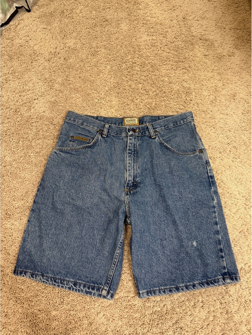 Vintage Y2K C.E. Schmidt Workwear Denim Jorts Baggy Skater Shorts